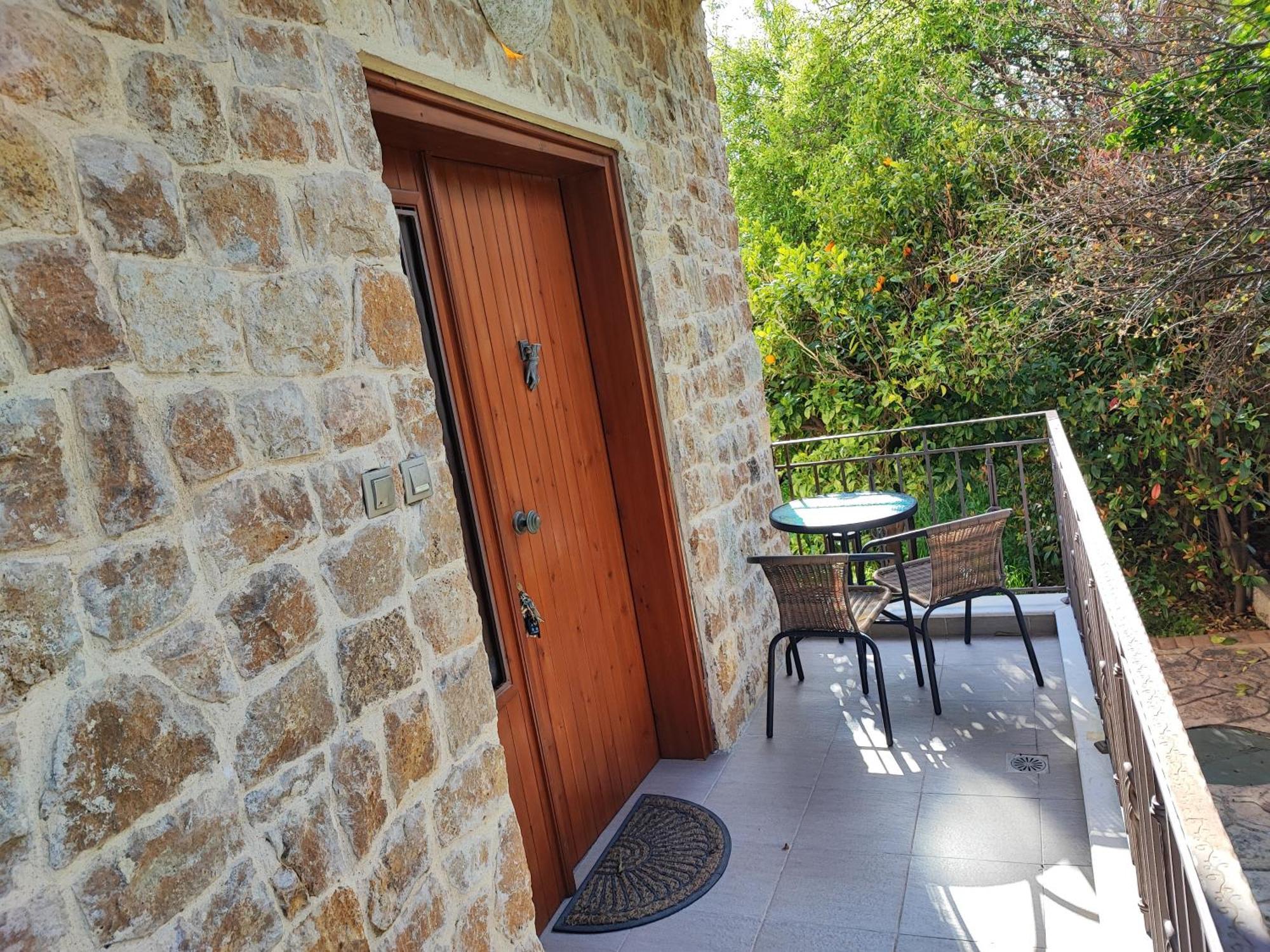 Stone House With Seaview Apartment Nea Poteidaia Ngoại thất bức ảnh