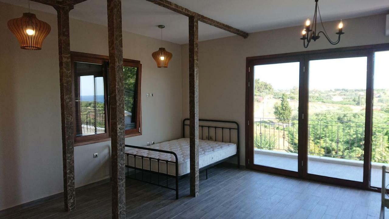 Stone House With Seaview Apartment Nea Poteidaia Ngoại thất bức ảnh